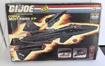 Vintage 1986 Gi Joe Cobra Night Raven S3P Complete Strato-viper Box Arah Hasbro Used. Price: $348.88.
