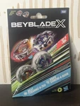 Beyblade X Beat Tyranno 4-70Q & Knife Shinobi 4-80HN Spinning Top Battle Set New. Price: $17.99.