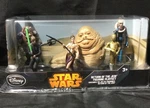 Return Of The Jedi Disney Store Star Wars Figurine Playset Slave Leia Jabba Hutt New. Price: $69.00.