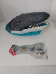 Jurassic World Rebirth Ultimate Mosasaurus Micro Adventures With Figures Used. Price: $20.00.