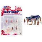 American Diorama Patriot Girls 1:64 Scale, 5 Inches Tall, Multicolored New. Price: $29.99.