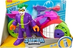 Imaginext Dc Super Friends 10" The Joker Xl Figure And Laff Cycle Vehicle Set New. Price: $40.79.