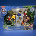 Paw Patrol: Jungle Pups Action Figures Gift Pack, With 7 Collectible Toy New. Price: $20.00.
