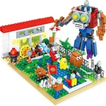 Jhesao Plants And Zombies Toys Assembly Action Figures Pvz Assemblable New. Price: $61.01.