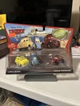 Disney Pixar Cars Race Team Luigi Guido Uncle Topolino 2 Pack New. Price: $20.00.