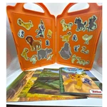 Disney The Lion Guard Defend Book And Magnetic Play Set 21 Magnets 6 Scenes Case Used. Price: $27.54.