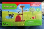 Schleich Farm Play Set, Model# 42501, Ages 3 Yrs+, Cats Scale 1:1, New. Price: $15.99.