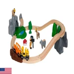 Brio World 33960 Safari Adventure Set 26 Piece Fsc-certified Wooden Toy New. Price: $149.61.
