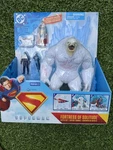 New Dc Superman Fortress Solitude Battle Set Spin Master Yeti Krypto Figure. Price: $24.99.
