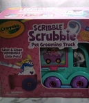Crayola Scribble Scrubbie Grooming Truck Kit With Pets, Markers, Brush, Cart New. Price: $15.00.