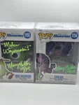 Mary Gibbs Signed Funko Pop 2-PACK Mike & Celia Swau Coa Monsters Inc Set Disney New. Price: $140.00.