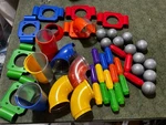 Smartmax Stem & Roll Magnetic Building Set 44 Pieces Educational Toy Used. Price: $54.00.