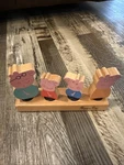 Peppa Pig Family Wooden Toy Set. Brand New In The Package.. Price: $9.95.