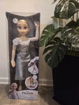 Disney Frozen Ice Powers Playdate Elsa 32-INCH Giant Doll With Lights & Sounds New. Price: $220.00.