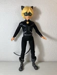 Playmates - Miraculous 11 Cat Noir Action Figure Boy Doll Articulated Used. Price: $14.99.