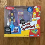 Playmates Toys The Simpsons Noiseland Arcade Playset Talking Jimbo Jones Figure New. Price: $50.00.