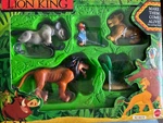 Mattel Disney's The Lion King Action Figure Gift Set Simba Pumbaa Rafiki Timon New. Price: $21.99.