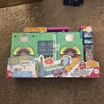 Hot Wheels Boombox Skatepark Playset Fingerboard & Shoes 2024 Mattel New. Price: $22.00.