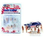 Patriot Girls "6 Piece Diecast Figurine Set For 1/64 American Diorama 76498 New. Price: $17.99.