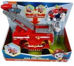 Paw Patrol Marshall Rise And Rescue Transforming Toy Firetruck W/action Figure New. Price: $36.99.