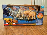 Walking With Dinosaurs 3D Movie Mini Figures: Gorgon, Scowler, Juniper New. Price: $14.99.