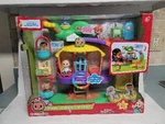 Cocomelon Deluxe Clubhouse Playset - Sound Effects New 15 Pieces. Price: $34.00.