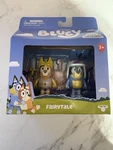 Bluey Fairytale Figure 2024 Young Mum Dad Chilli Bandit Moose Toys New!. Price: $19.99.