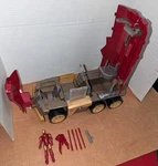 Iron Man Rolling Battle Headquarters Action Figure Vehicle Lights Sounds 2010 Used. Price: $34.11.