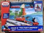 Fisher Price Thomas & Friends Trackmaster Colin "the Party Surprise" 2009 New. Price: $124.99.