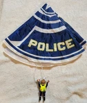 Playmobil City Action - Police Parachute Search Toy Figure Used. Price: $14.99.