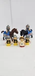 Vintage 1986 Lil Playmates Medieval Knights Horses Princess Castle Figure Lot Used. Price: $18.99.