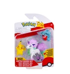Pok Mon Battle Figure Set Pikachu, Galarian Ponyta & Gible Wave 27, Brand New!. Price: $19.41.