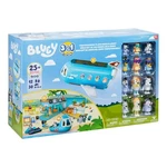 Bluey 3-IN-1 Transforming Airplane Mega Playset Mini Figures 42 Pieces New. Price: $89.97.