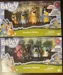 Bluey Family & Friends Expression 2 Figure 4-PACKS, 8 Total. Brand New.. Price: $24.98.