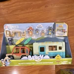 Bluey Family Trip Caravan Adventures Transforming Playset With 5 Figures New. Price: $50.00.