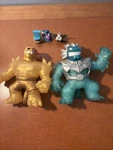 Mrbeast Lab Stretchy Heroes Of Goo Jit Zu Legendary Panther & Sea Ice Blast Used. Price: $20.00.