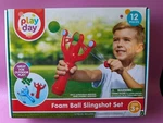 Play Day Foam Ball Slingshot Set Target Game 12 Piece Children Outdoor Activity New. Price: $10.95.