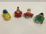 Sesame Street Plastic Toy Car Ernie Bert Big Bird Cookie Monster- Illco Brand Used. Price: $6.75.