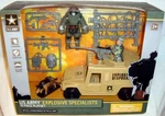 Official U.s. Army Explosive Specialists Playset W/ Action Figures 3.75" Mib Usa New. Price: $39.99.