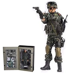 Scakbyer 12" Military Action Figure Set W/ 1/6 Scale Weapons & Accessories CH02 New. Price: $84.47.