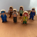 Thomas Wooden Railway Figures Lot Of 6 Learning Curve People The Community Used. Price: $12.50.