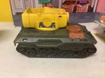 1998 Kenner Small Soldiers Buzzsaw Tank With Ocula Incomplete Used. Price: $12.00.