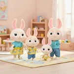 Mcscampers Rabbit Family: Collectible Mini Flocked Figures For Imaginative Play New. Price: $17.72.