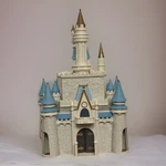 Disney Princess Cinderella Castle Playset Fold-open Lights & Sounds Works Mattel Used. Price: $54.99.