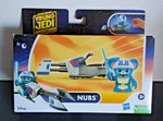 Star Wars Young Jedi Adventures Nubs And Speeder Bike Vehicle Set New. Price: $15.00.