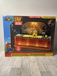 Super Mario Deluxe Bowser Battle Playset W/lights & Sounds By Jakks, New In Box. Price: $19.99.