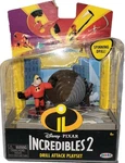 Disney Pixar Incredibles 2 Drill Attack Playset Mr. Jakks Pacific New. Price: $26.00.