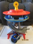 Spin Master - Paw Patrol Lookout Tower With Chase & Vehicle, Badge W/light Used. Price: $49.99.
