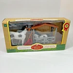 Chestnut Ridge Flocked Horse & Foal Figures,toys Jump Playset Nib 2012 Vtg, Used. Price: $46.95.