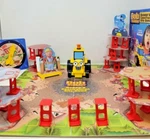 Bob The Builder Scoop's Construction Site Game 2001 Milton Bradley Hasbro Works Used. Price: $24.99.